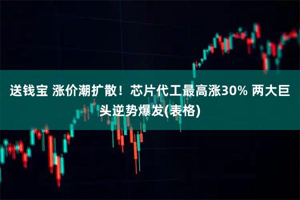 送钱宝 涨价潮扩散！芯片代工最高涨30% 两大巨头逆势爆发(表格)